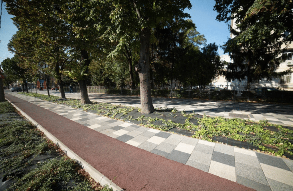 Pavajele - Borduri - Bordura B5 - Gri Ciment - Setting