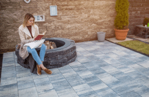 Pavajele - Jardiniere - Focar Ronda - Antracit - Setting