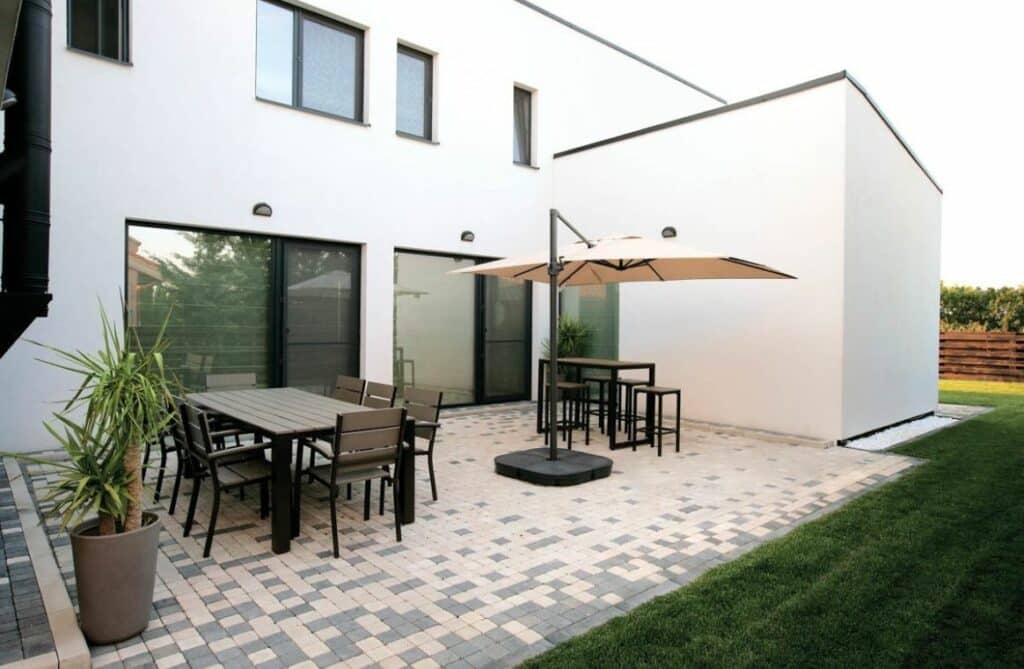 Pavajele - Pavaje - Antico P6 - Alb-Crem - Setting - 1