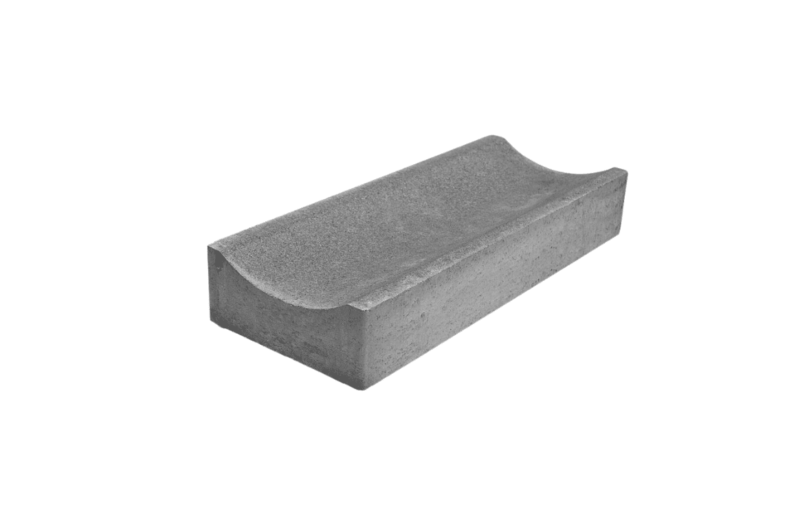 Pavajele - Rigole - Rigola scafa R10 - Gri Ciment